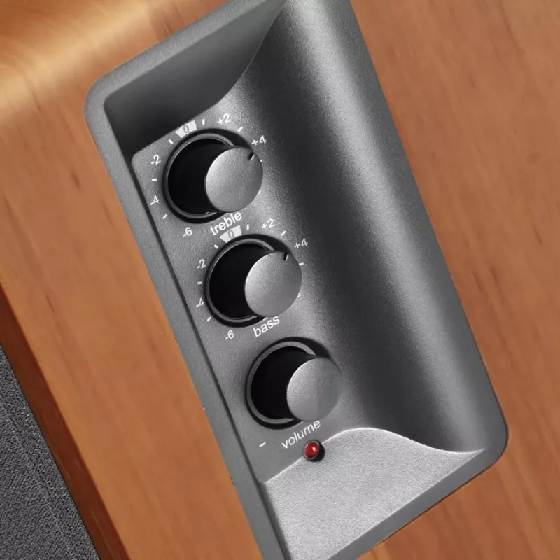 Edifier Studio R1280Ts 2.0 legno/argento Retail