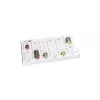 Vassoio contamonete WEDO 160 758037 grigio chiaro 26,8x16,5x3,5 cm