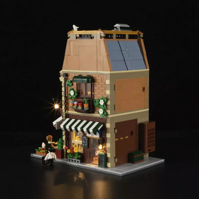 Lumibricks Buch-Café, giocattolo da costruzione