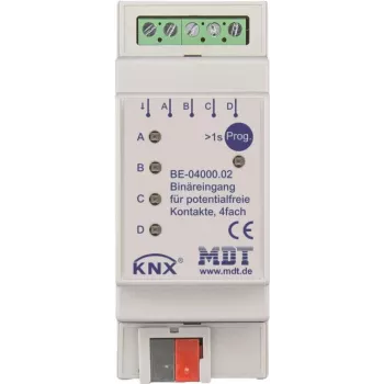 MDT BE-04000.02 Ingresso binario 4 canali, 2TE, REG (BE-04000.02)