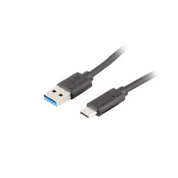 Cavo USB Lanberg CA-USBO-31CU-0018-BK 1,8 m USB 3.2 Gen 1 (3.1 Gen 1) USB-C USB-A nero (CA-USBO-31CU-0018-BK)