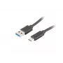 Cavo USB Lanberg CA-USBO-31CU-0018-BK 1,8 m USB 3.2 Gen 1 (3.1 Gen 1) USB-C USB-A nero (CA-USBO-31CU-0018-BK)
