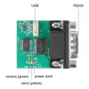 Convertitore seriale DeLOCK 90781 repeater isolatore USB 2.0 RS-232 nero verde