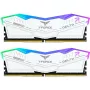 DIMM 32 GB DDR5-6000 (2x 16 GB) kit dual, memoria bianca, FF4D532G6000HC30DC01, Delta RGB, INTEL XMP