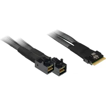 Inter-Tech SFF-8654 8i 2x SFF-8643 Nero