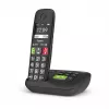 Gigaset E290A Telefono analogico/DECT con identificazione chiamante Nero