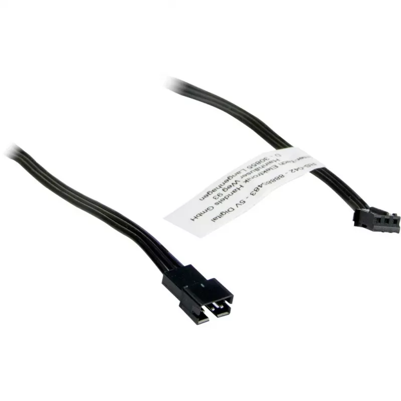 Kit di illuminazione per case PC INTER-TECH RS-042 RGB — striscia LED RGB 1000 mm, larghezza 10 mm, nero