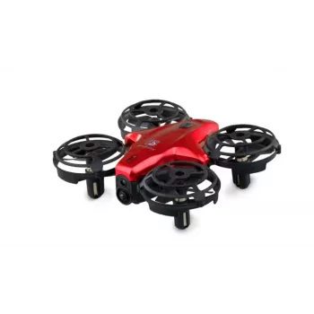Droni con fotocamera Amewi 25324 mini drone 300 mAh nero rosso