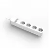 Ciabatta intelligente Gembird TSL-PS-S4U-01-W 4 uscite AC 3880 W bianco