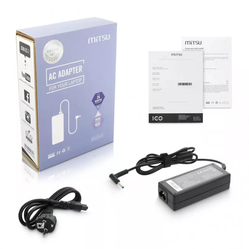 Alimentatore MITSU HP 5ZM032 19,5V 3,33A con connettore 4,5×3,0 mm