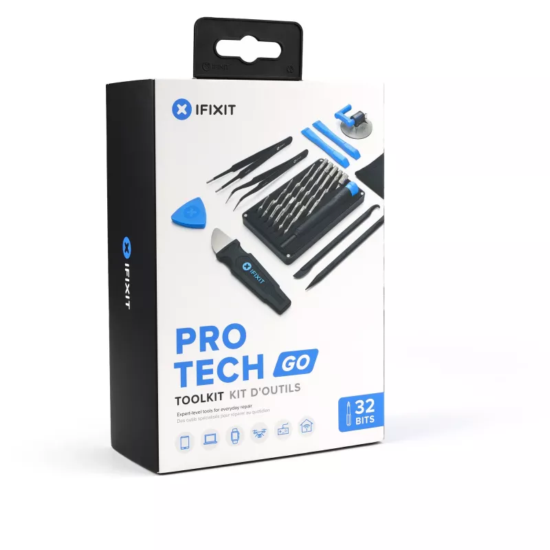 Set di utensili per riparazioni iFixit Pro Tech GO IF145-783-1 per riparazioni elettroniche, set portatile