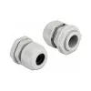 Pressacavo DeLOCK 60366 grigio plastica 2 pz.