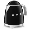 SMEG bollitore (KLF05BLEU) mini 0,8L nero