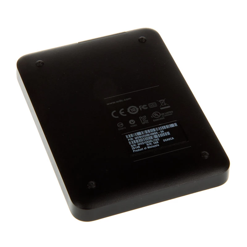 WD Elements Portable WDBUZG0010BBK - disco rigido - 1 TB - esterno (portatile) - USB 3.0 (WDBUZG0010BBK)