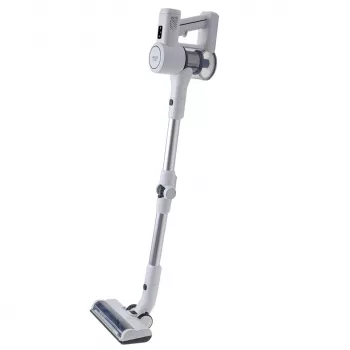 Aspirapolvere a batteria Adler AD 7060 — 350 W, batteria 22 V, fino a 35 min. di autonomia, potenza di aspirazione 16000 Pa, senza sacchetto, bianco