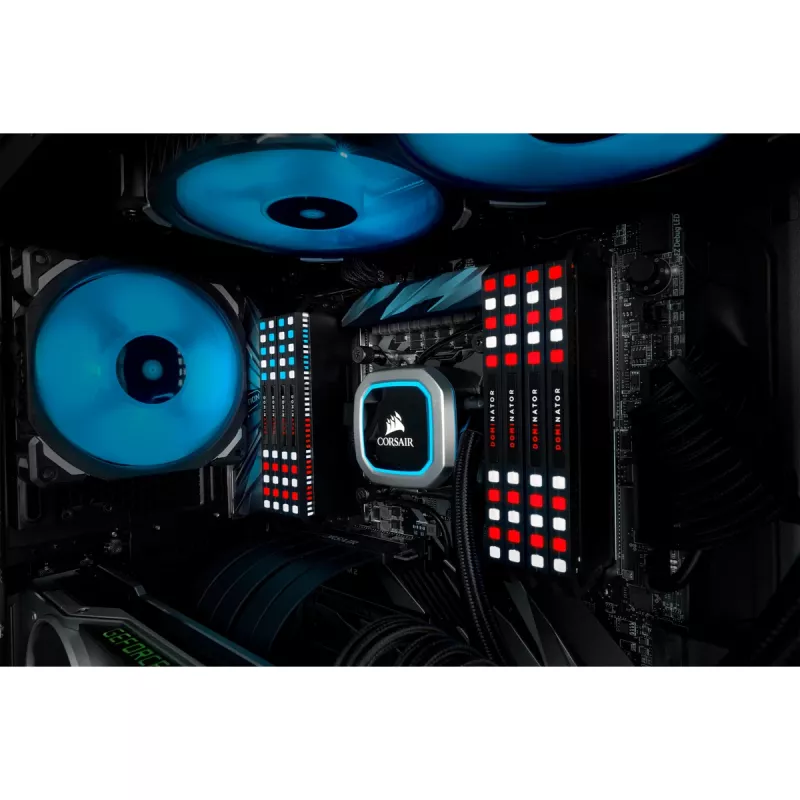 DIMM 16 GB DDR4-3200 2x 8 GB dual kit ottimizzato per AMD nero Dominator Platinum RGB INTEL XMP