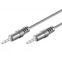 Cavo audio 3,5 mm connettore maschio a maschio MediaRange MRCS140 1 m nero