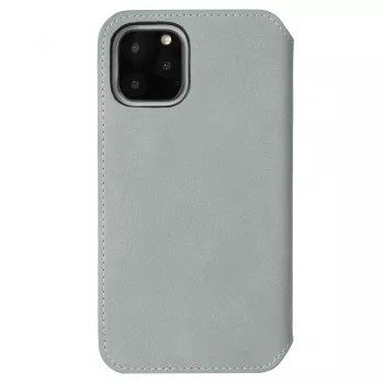 Custodia per cellulare Krusell Sunne per Apple iPhone 11 Pro — grigio vintage, custodia folio con porta carte