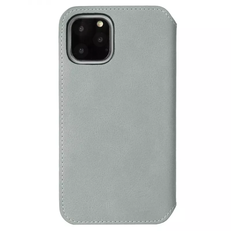 Custodia per cellulare Krusell Sunne per Apple iPhone 11 Pro — grigio vintage, custodia folio con porta carte