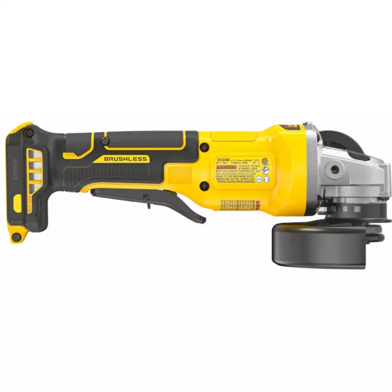 Smerigliatrice angolare DEWALT DCG408NT batteria 18 Volt giallo/nero