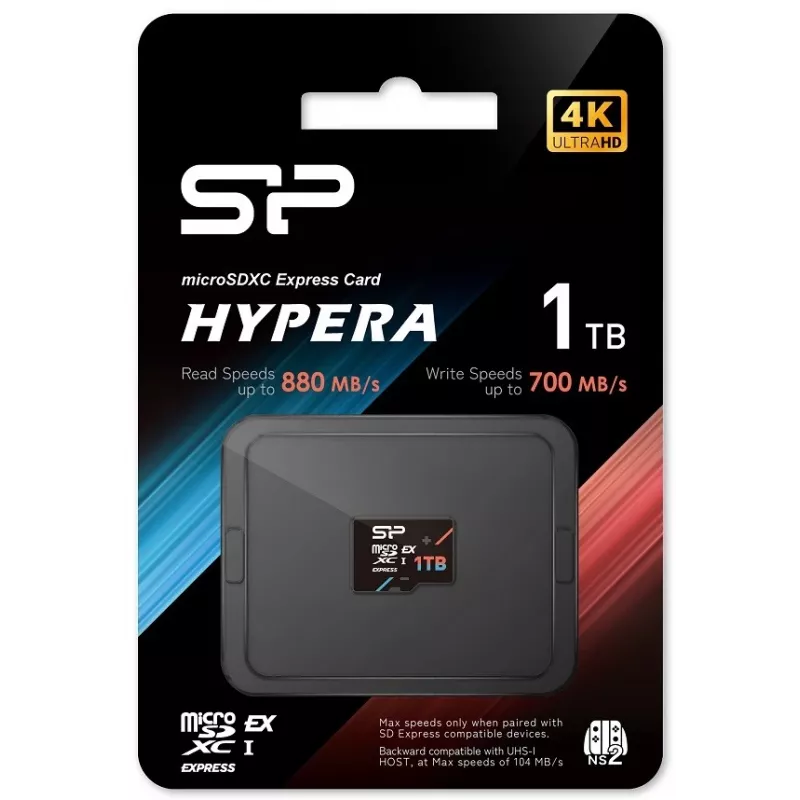 Scheda di memoria Silicon Power HYPERA 1 TB MicroSDXC 3D TLC NAND Class 10 (SP001TBSTEI31V10)
