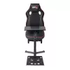 Racing Cockpit Subsonic SA5681 nero rosso in similpelle mesh metallo