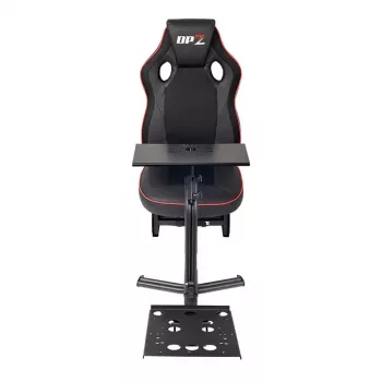Racing Cockpit Subsonic SA5681 nero rosso in similpelle mesh metallo