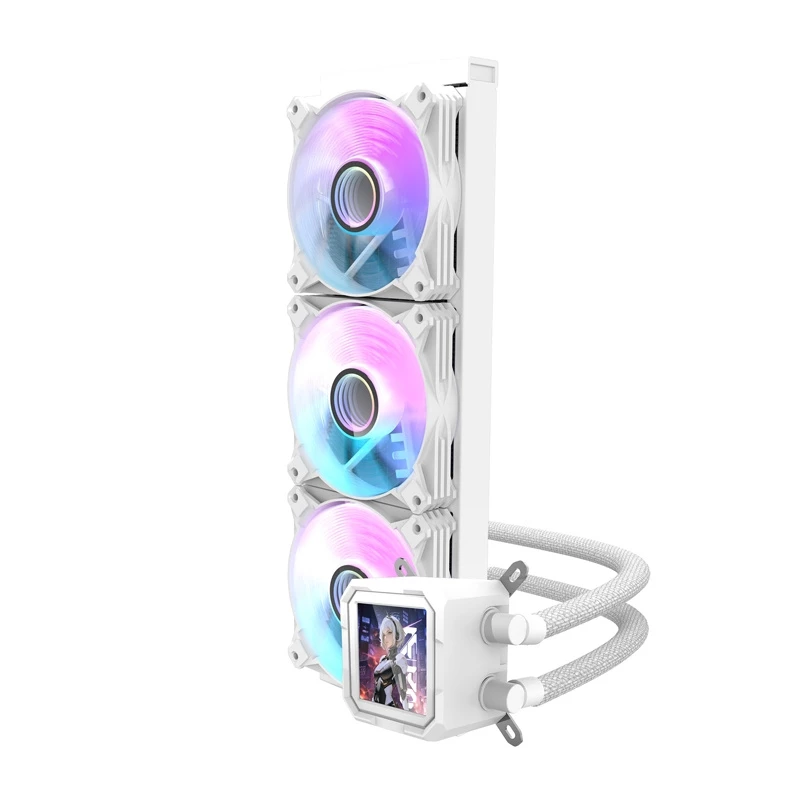 Dissipatore a liquido per CPU Darkflash DV360S (bianco)
