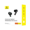 Cuffia Baseus Bowie E20 wireless in-ear chiamate/musica Bluetooth nero