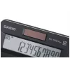 Casio MJ-120D Plus calcolatrice da tavolo, 12 cifre, a batteria/solare, nera