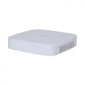 Videoregistratore di rete DAHUA NVR2104-S3 4 canali, 1U, disco SATA fino a 16 TB, 1080p/720p, 12V/1,5A, bianco