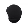 Tappetino per mouse GEMBIRD MP-ERGO-01, poggiapolsi in schiuma, 240×200 mm, spessore 4 mm, nero