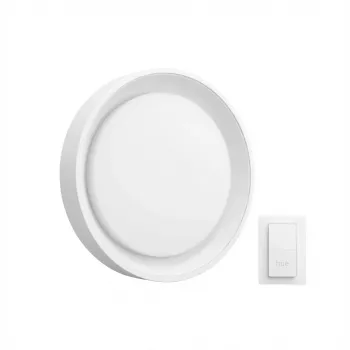 Plafoniera Philips Hue Infuse 4500 lm con interruttore dimmer wireless
