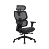 Sedia da ufficio gaming Onex | Ventra Premium rete in tessuto | nero
