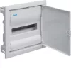 Hager Volta VU12NE quadro elettrico da incasso, 1 fila, 12 moduli, IP30, porta metallica, 348×356×98 mm, bianco