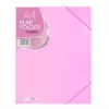 Coolpack cartella con elastico PP, A4, rosa pastello