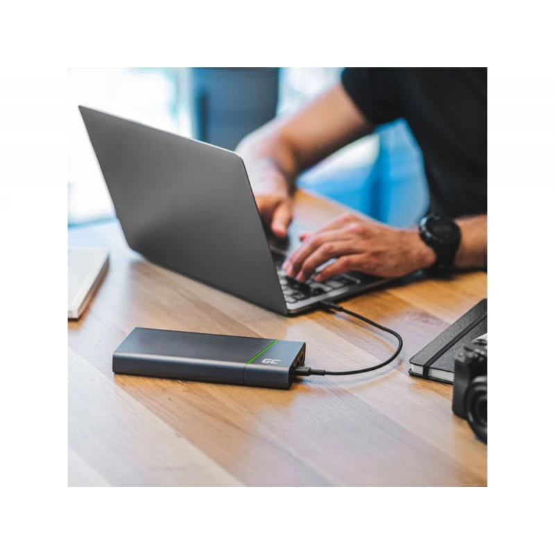 Cavo USB Green Cell KABGC30 USB 2.0 1.2 m USB-C nero