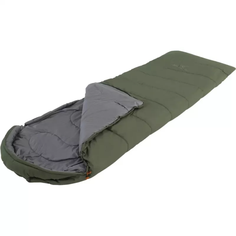 Sacco a pelo easy camp Raven II Square -3°C, verde oliva, modello 240208