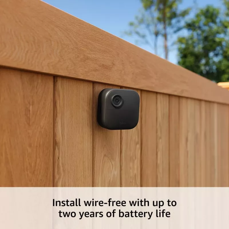 Kit telecamere di sicurezza wireless Amazon Blink Outdoor 4, 4 telecamere