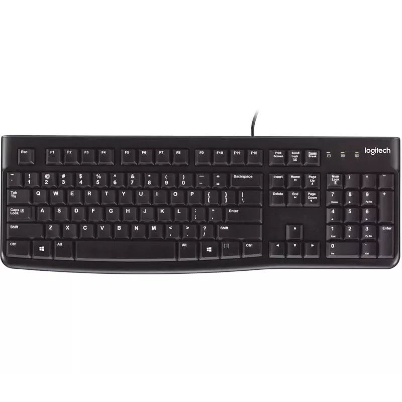 Tastiera K120 For Business Blk - Heb - EMEA-914