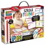 Set didattico Montessori penna scuola di scrittura con 18 tavole