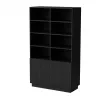 Libreria Cama LIVERTI 100x42x171 nero