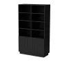 Libreria Cama LIVERTI 100x42x171 nero