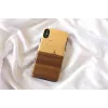 Custodia per smartphone man and wood per iPhone X/XS – modello mare, nero