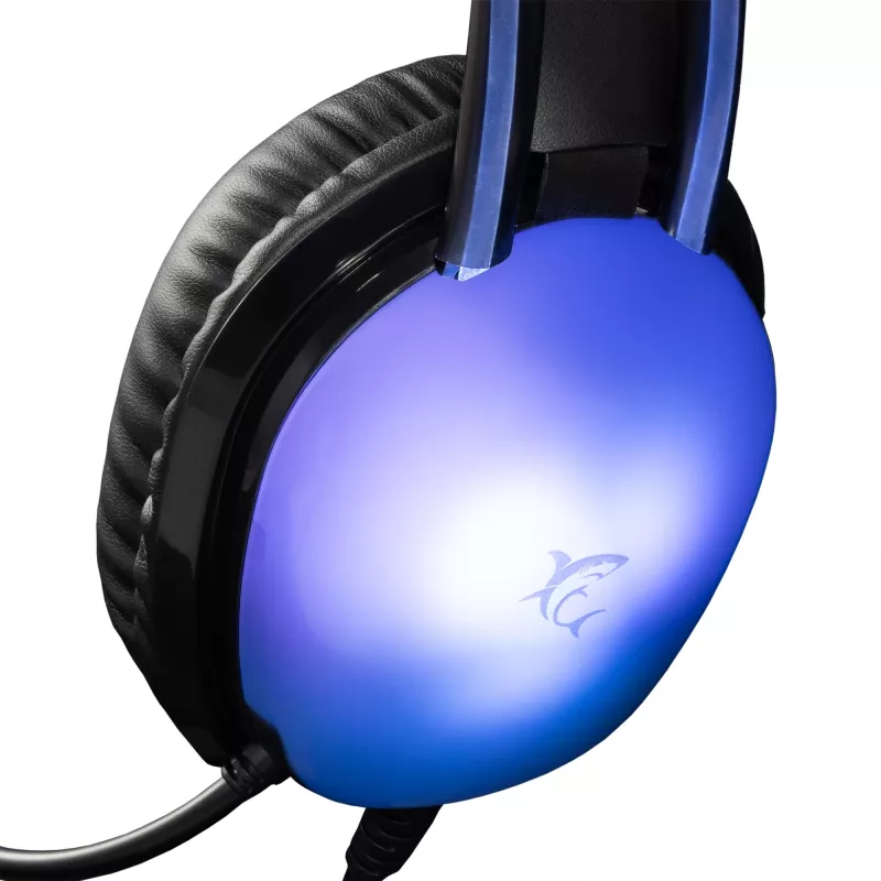 Cuffie White Shark GH-2444 Peacock-2 nero