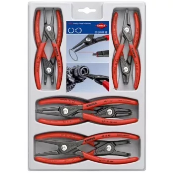 Set pinze Knipex set pinze per anelli elastici di precisione