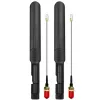 Antenna doppia 4G LTE per esterno QOLTEC 57047 5 dBi omnidirezionale