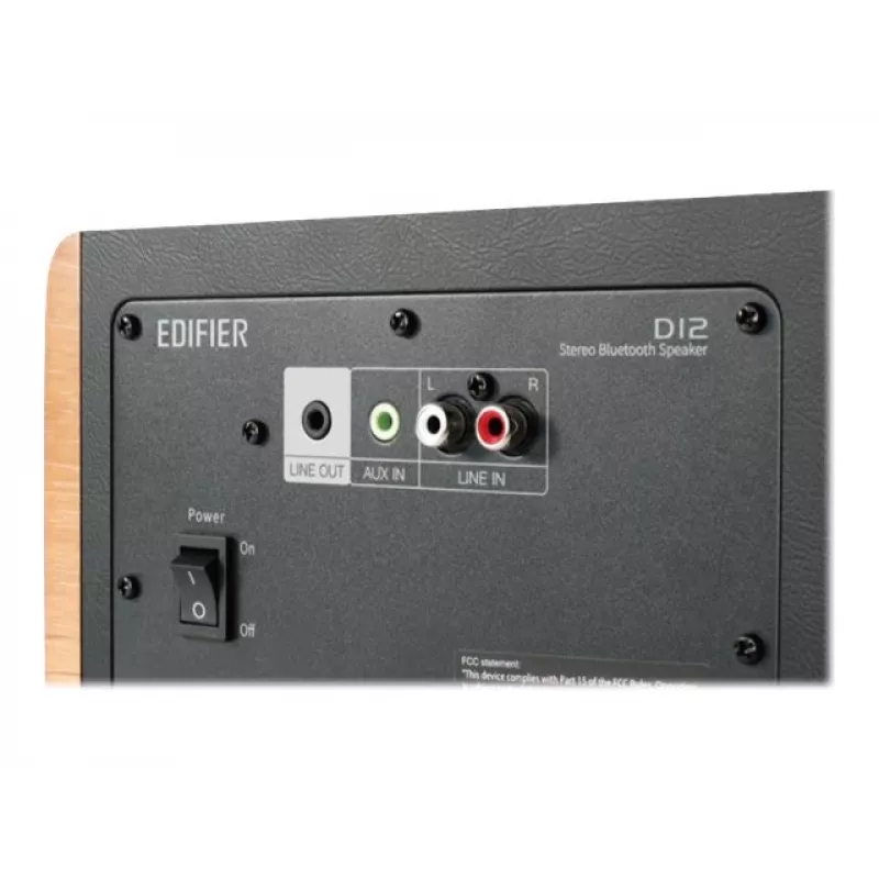 Edifier | Diffusore attivo compatto | D12 | Bluetooth | Connessione wireless