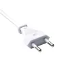 Akyga AK-RD-07A Cavo di alimentazione CEE 7/16 – IEC C7 (a otto), CCA, 3 m, bianco
