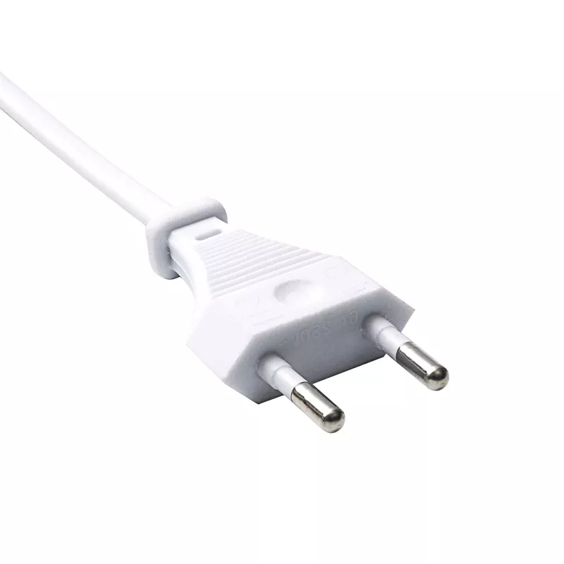Akyga AK-RD-07A Cavo di alimentazione CEE 7/16 – IEC C7 (a otto), CCA, 3 m, bianco